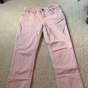 Copper keep girls pink jeans